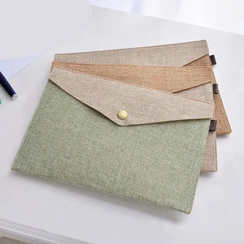 Vividcraft A4 A5 2 Imitation Linen Canvas Felt File Carpeta Bag Study Stationery Bag Simple Elegant Portfolio File Folder O O9I4
Vividcraft A4 A5 2 Imitation Linen Canvas Felt File Carpeta Bag Study Stationery Bag Simple Elegant Portfolio File Folder O O9I4