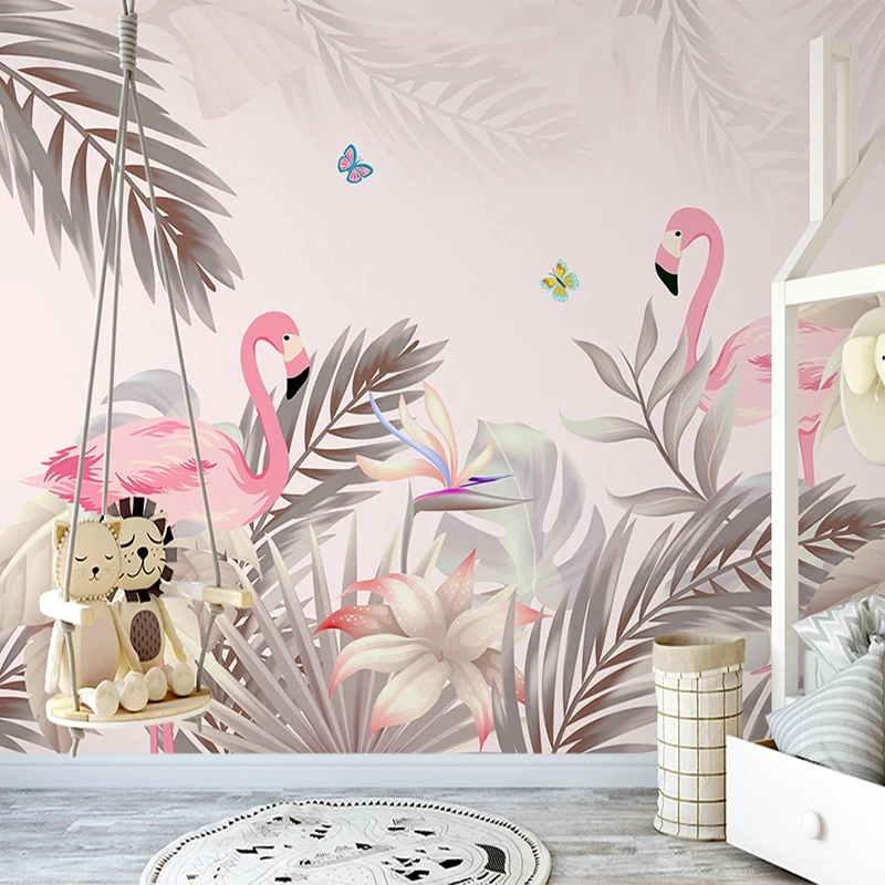 Custom 3D Mural Wallpaper Tropical Plant Flamingo Banana Leaf Photo Wall Paper For Kids Girls Room Bedroom Decor Wall Painting
Custom 3D Mural Wallpaper Tropical Plant Flamingo Banana Leaf Photo Wall Paper For Kids Girls Room Bedroom Decor Wall Painting