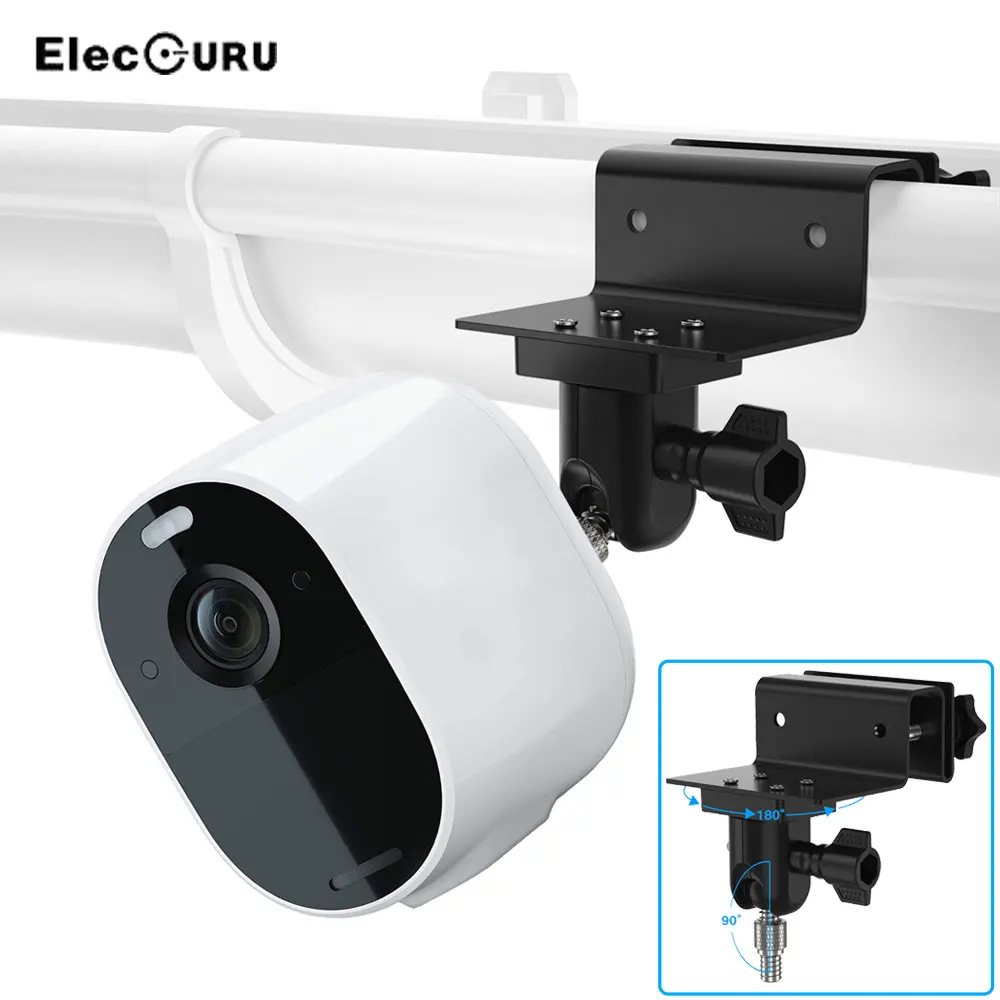 Universal Gutter Mount for Arlo Pro 2/Pro/Ultra/Go/HD/Essential Spotlight,Eufy Camera Outdoor Security Camera Mounting Brackets
Universal Gutter Mount for Arlo Pro 2/Pro/Ultra/Go/HD/Essential Spotlight,Eufy Camera Outdoor Security Camera Mounting Brackets