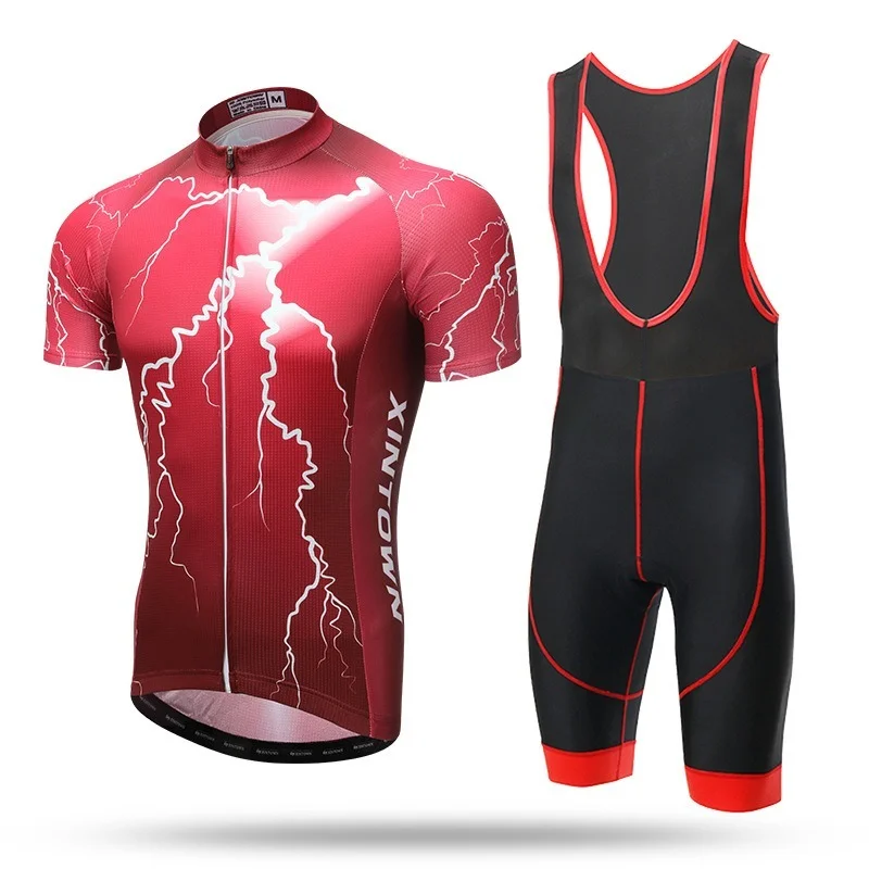 2021 New Men Cycling Jersey Set Summer Short-sleeved Suspender Clothing Bicycle Suit Sweatshirt Mountain Bike Cycling Clothes 
2021 New Men Cycling Jersey Set Summer Short-sleeved Suspender Clothing Bicycle Suit Sweatshirt Mountain Bike Cycling Clothes