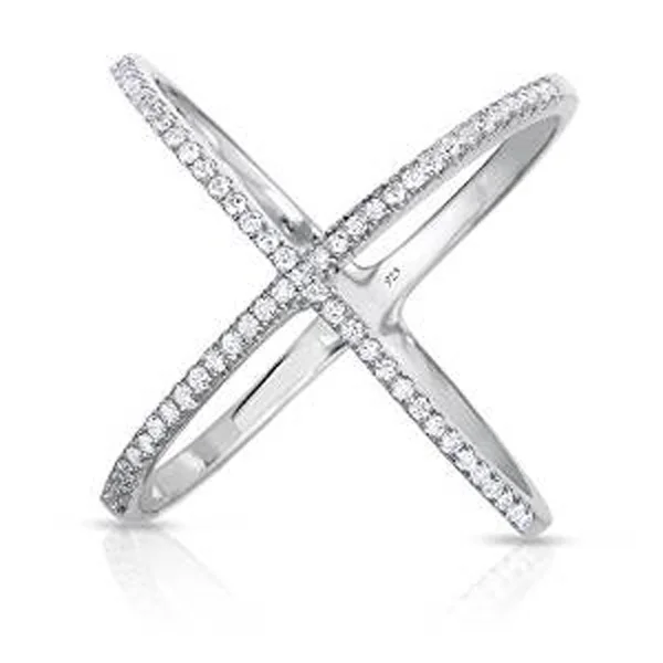 high quality rhodium rose gold authentic 925 sterling silver wide band X ring micro pave zircon criss cross ring for women
high quality rhodium rose gold authentic 925 sterling silver wide band X ring micro pave zircon criss cross ring for women