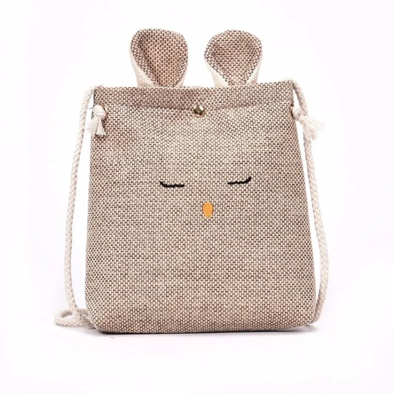 Student portable school bag Korean fashion mini messenger bag cute rabbit coin purse western style little girl shoulder bag
Student portable school bag Korean fashion mini messenger bag cute rabbit coin purse western style little girl shoulder bag