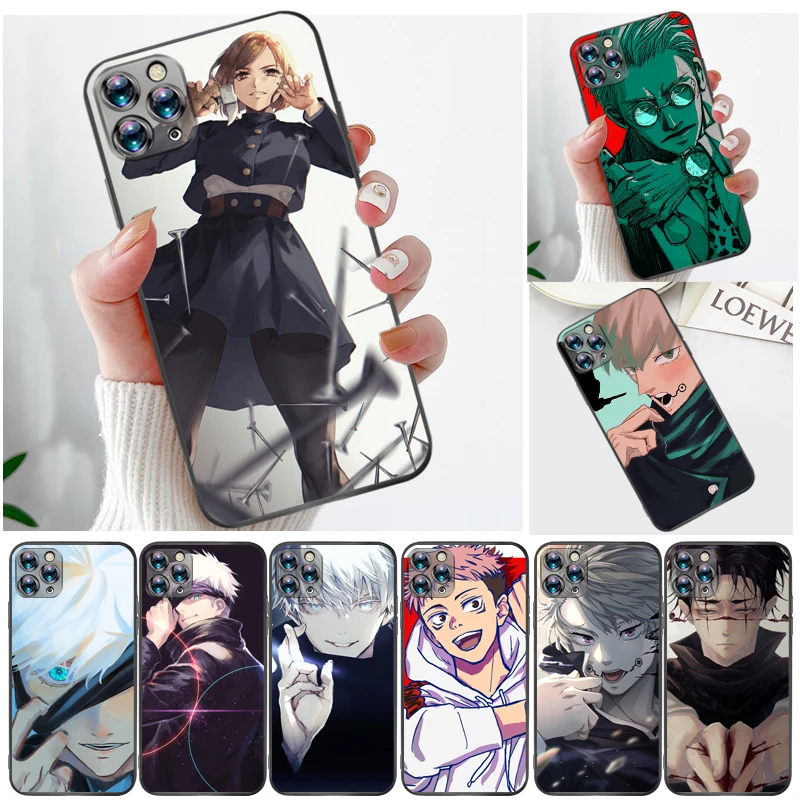 Jujutsu Kaisen Sukuna Fushiguro Megumi Satoru Gojo Yuji Itadori Phone Case For iPhone 11 11Pro MAX Coque Back Cover Funda
Jujutsu Kaisen Sukuna Fushiguro Megumi Satoru Gojo Yuji Itadori Phone Case For iPhone 11 11Pro MAX Coque Back Cover Funda