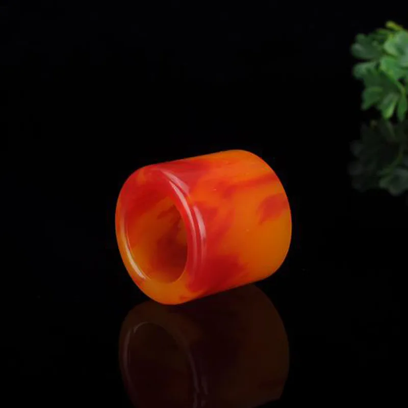 Xinjiang Gobi Gold Wire Jade Chicken Blood Jade Finger Ring Men's Fashion Yellow Red Ring
Xinjiang Gobi Gold Wire Jade Chicken Blood Jade Finger Ring Men's Fashion Yellow Red Ring