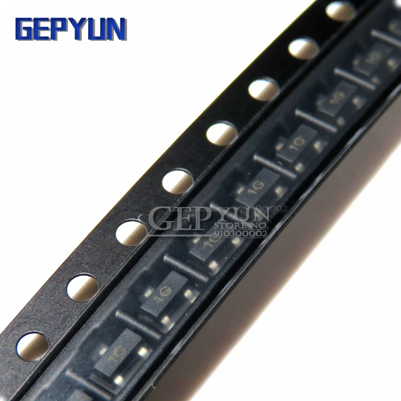 100 шт. BC847C BC847 SOT23 SOT SMD SOT-23 SOT23-3 3B транзистор Gepyun | Электронные компоненты и