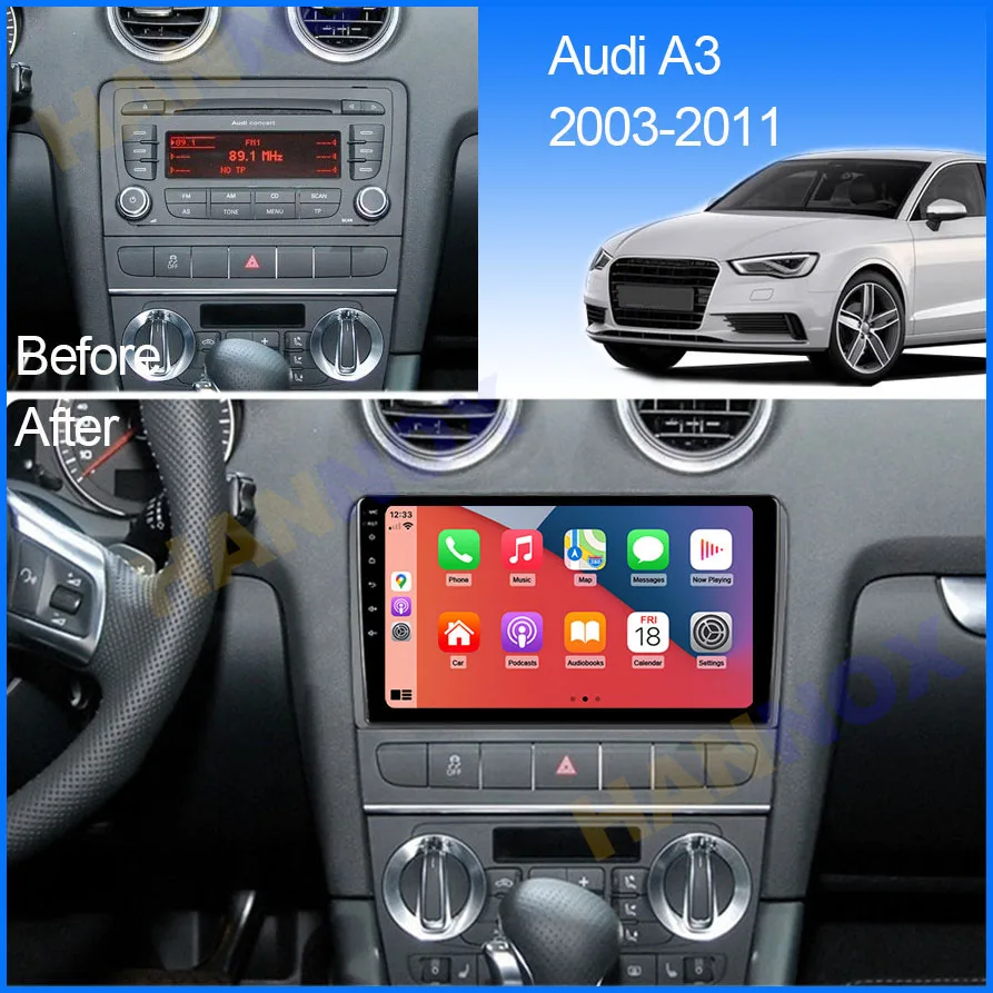 Автомобильный мультимедийный плеер, 4 Гб + 64 Гб DSP Android11, радио, GPS, RDS, для Audi A3, 8P, S3, 2003, 2004, 2005-2012, 2din, Android, без DVD
Автомобильный мультимедийный плеер, 4 Гб + 64 Гб DSP Android11, радио, GPS, RDS, для Audi A3, 8P, S3, 2003, 2004, 2005-2012, 2din, Android, без DVD