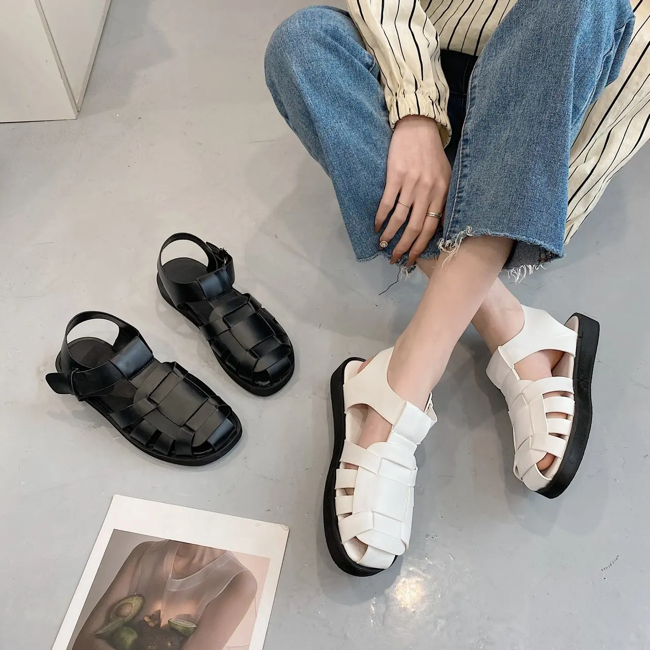 Women's Sandals Comfortable Shoes Women's Breathable Closed Toe Sandals 2021 Women's Shoes Women's Comfortable Retro Gladiator
Women's Sandals Comfortable Shoes Women's Breathable Closed Toe Sandals 2021 Women's Shoes Women's Comfortable Retro Gladiator
