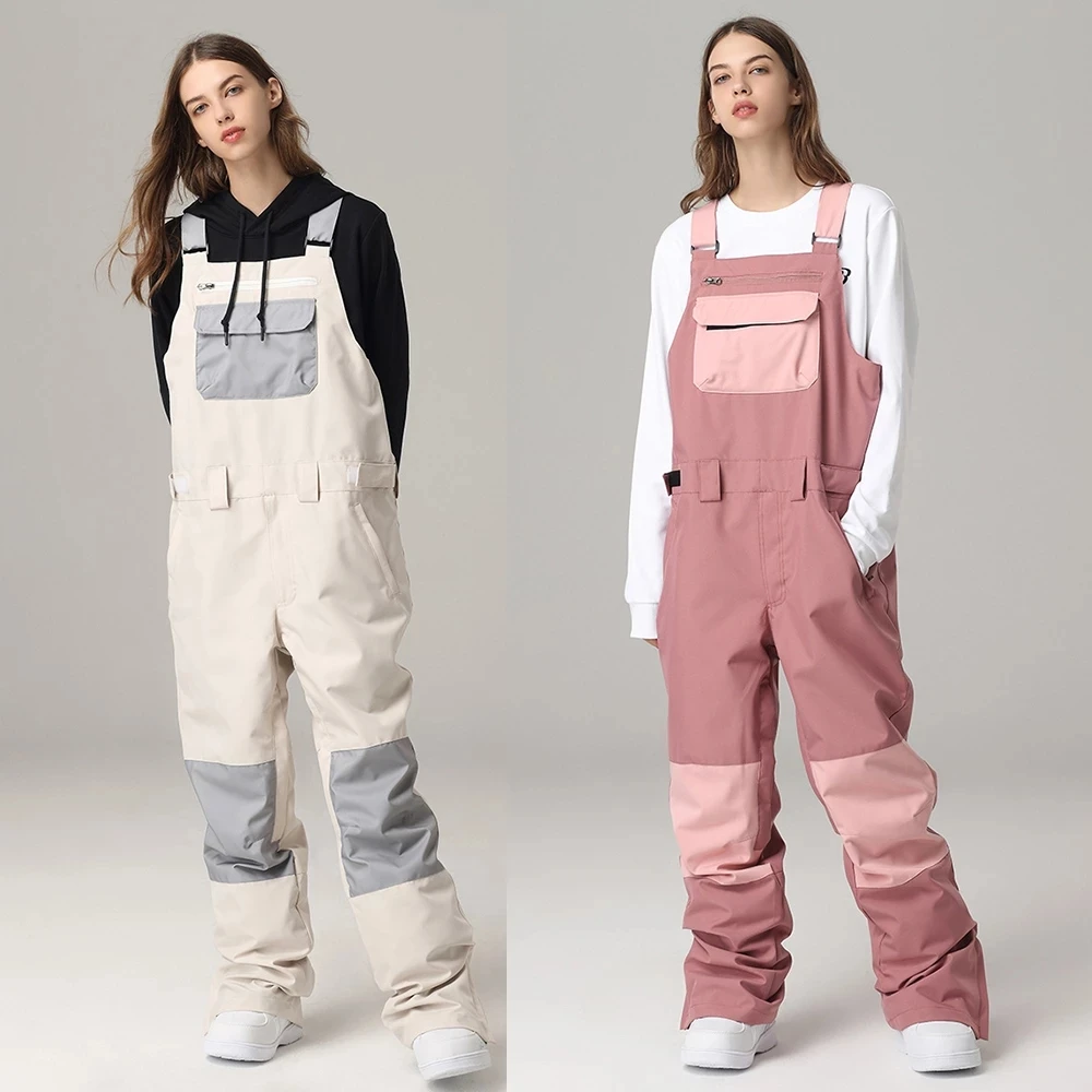 Top Ski Suit Windproof Waterproof Women Ski Suit Outdoor Snowboard Pants Men Overalls Siamese Ski Suit Suspenders Ski Pants -40
Top Ski Suit Windproof Waterproof Women Ski Suit Outdoor Snowboard Pants Men Overalls Siamese Ski Suit Suspenders Ski Pants -40