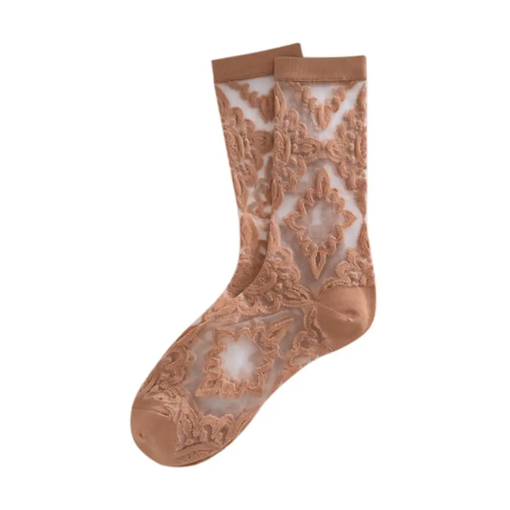 Весна-лето, винтажные пикантные шелковые чулки с цветочным принтом, модные женские длинные носки для девочек, женские прозрачные тонкие K2F3, ...
Весна-лето, винтажные пикантные шелковые чулки с цветочным принтом, модные женские длинные носки для девочек, женские прозрачные тонкие K2F3, ...