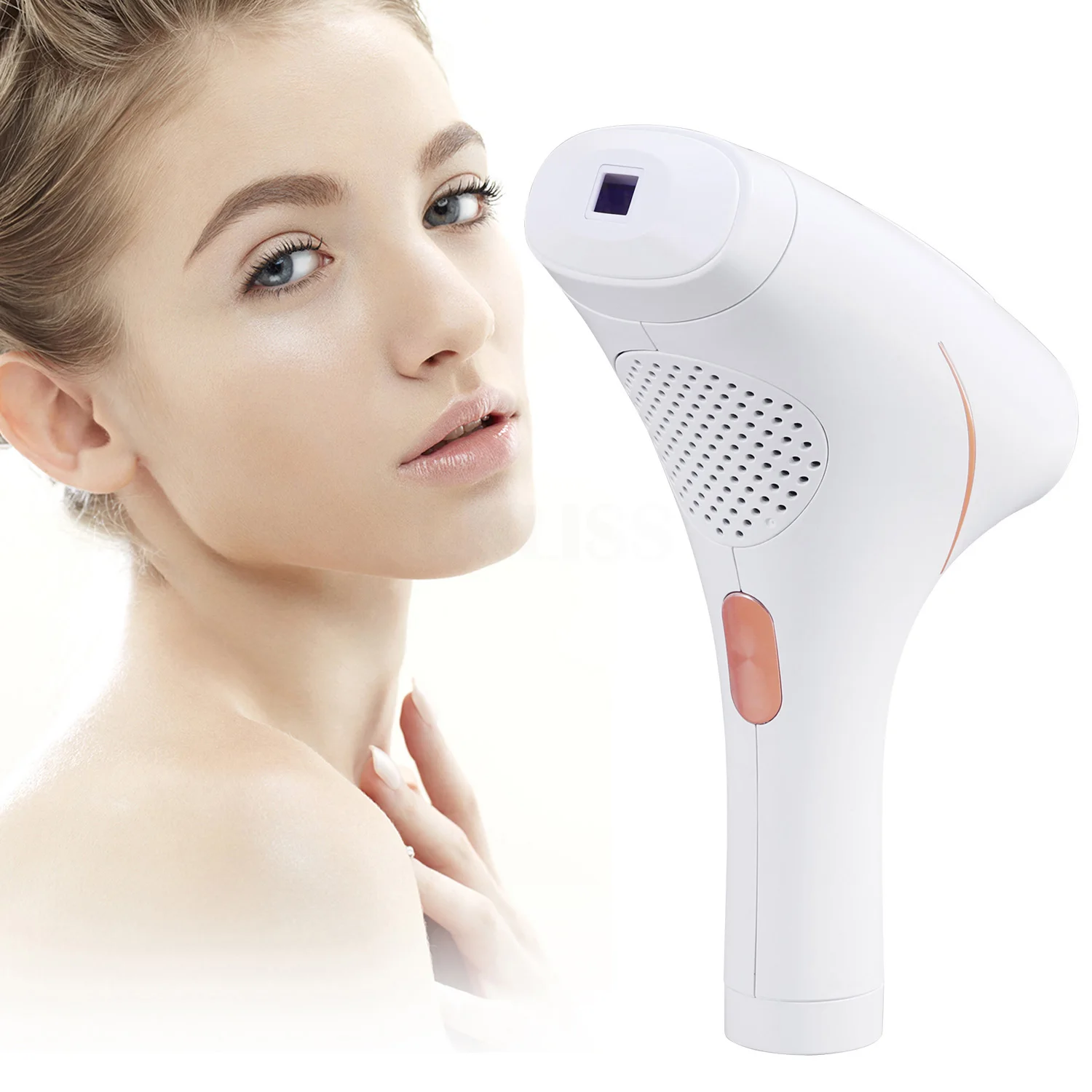 5 in 1 Epilator Hair Removal Laser Machine for Arm Leg Bikini Armpit 1500000 Flashes Painless Laser for Hair Removal LCD Display
5 in 1 Epilator Hair Removal Laser Machine for Arm Leg Bikini Armpit 1500000 Flashes Painless Laser for Hair Removal LCD Display