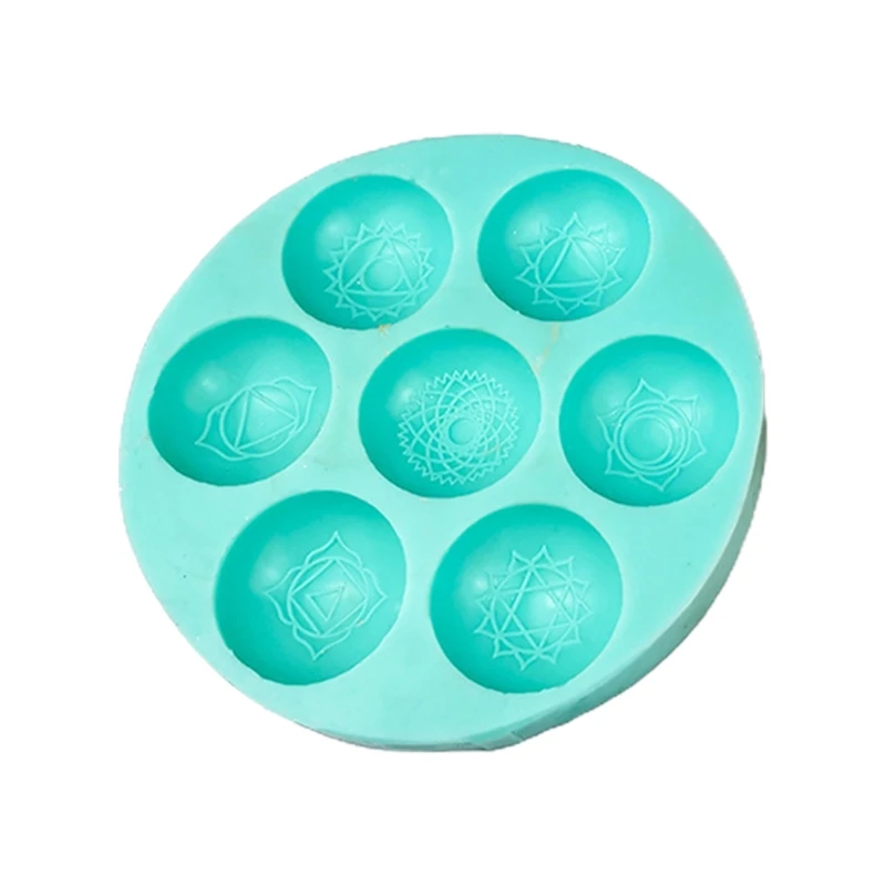 Epoxy Resin Mold Seven Chakras Hemisphere Round Silicone Mould DIY Crafts Jewelry Making Tools
Epoxy Resin Mold Seven Chakras Hemisphere Round Silicone Mould DIY Crafts Jewelry Making Tools