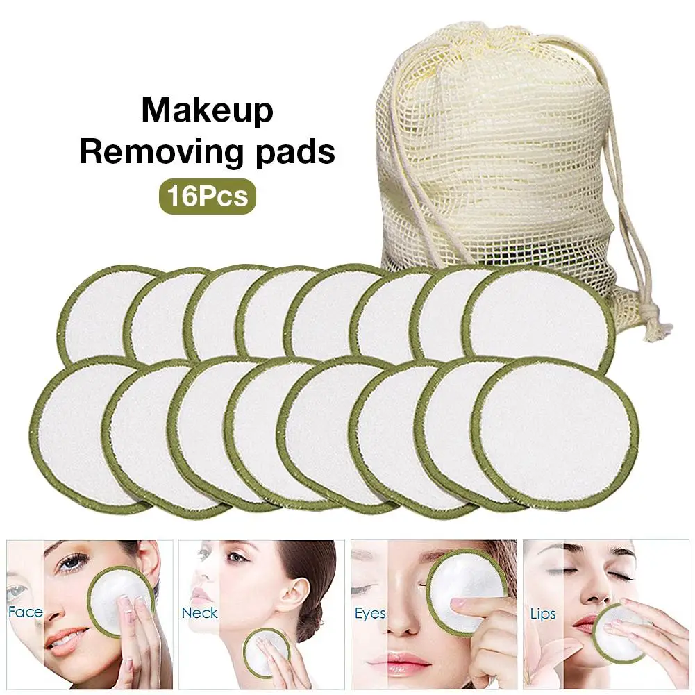 16/20Pcs Reusable Bamboo Makeup Remover Pad Washable Makeup Pad Soft Face Skin Cleaner Pad Facial Cleaning Skin Care Beauty Tool
16/20Pcs Reusable Bamboo Makeup Remover Pad Washable Makeup Pad Soft Face Skin Cleaner Pad Facial Cleaning Skin Care Beauty Tool