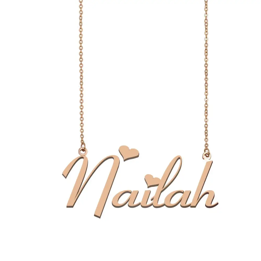 Nailah Name Necklace , Custom Name Necklace for Women Girls Best Friends Birthday Wedding Christmas Mother Days Gift
Nailah Name Necklace , Custom Name Necklace for Women Girls Best Friends Birthday Wedding Christmas Mother Days Gift