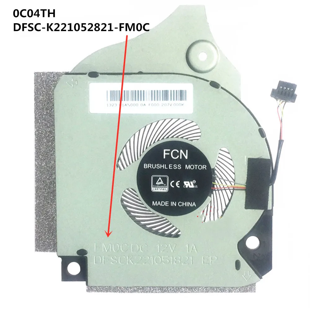 New Original CPU/GPU Cooling Fan For Dell Game book 17 G7-7790 G7-7590 P82F DFSCK221151841-FL1J DFSCK221051821-FLNK 12V 1A
New Original CPU/GPU Cooling Fan For Dell Game book 17 G7-7790 G7-7590 P82F DFSCK221151841-FL1J DFSCK221051821-FLNK 12V 1A