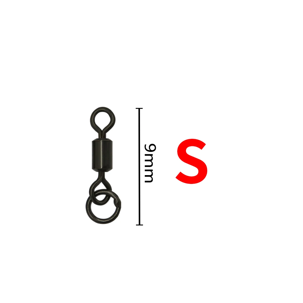 20pcs Carp Fishing Micro Hook Ring Swivel Flexi Accessories For Carp Fishing Rolling Swivel with Ring for D-Rig Chod Rig Tackle
20pcs Carp Fishing Micro Hook Ring Swivel Flexi Accessories For Carp Fishing Rolling Swivel with Ring for D-Rig Chod Rig Tackle