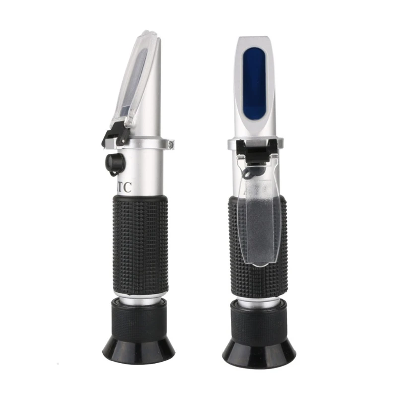 XX9A Portable RZ113 Refractometer with ATC Professional Handheld 0~32% Specific Food Beer Milk Fruit Juice Sugar Meter Tester
XX9A Portable RZ113 Refractometer with ATC Professional Handheld 0~32% Specific Food Beer Milk Fruit Juice Sugar Meter Tester