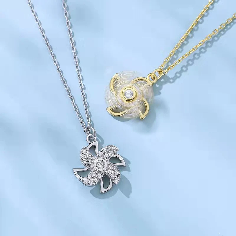 Creative and fashionable rotatable windmill pendant necklace Personality trend Korean version of the new necklace gift wholesale
Creative and fashionable rotatable windmill pendant necklace Personality trend Korean version of the new necklace gift wholesale