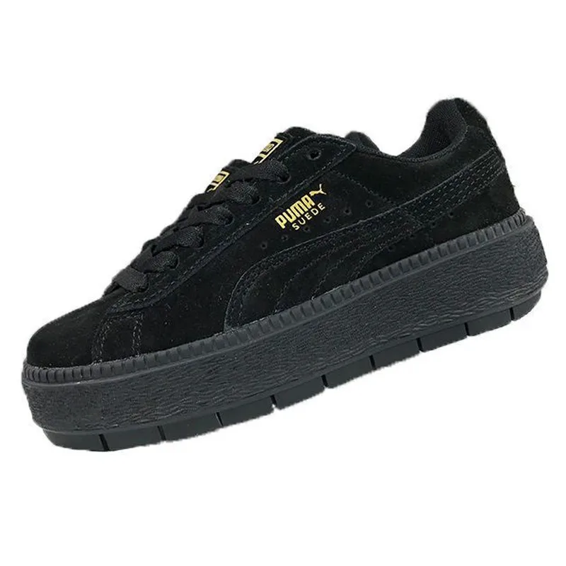 Couple Shoes Casual Genuine Leather Lace-up Shoes Pumas Sneakers Lightweight Comfortable Breathable Walking Leisure Board Shoe
Couple Shoes Casual Genuine Leather Lace-up Shoes Pumas Sneakers Lightweight Comfortable Breathable Walking Leisure Board Shoe