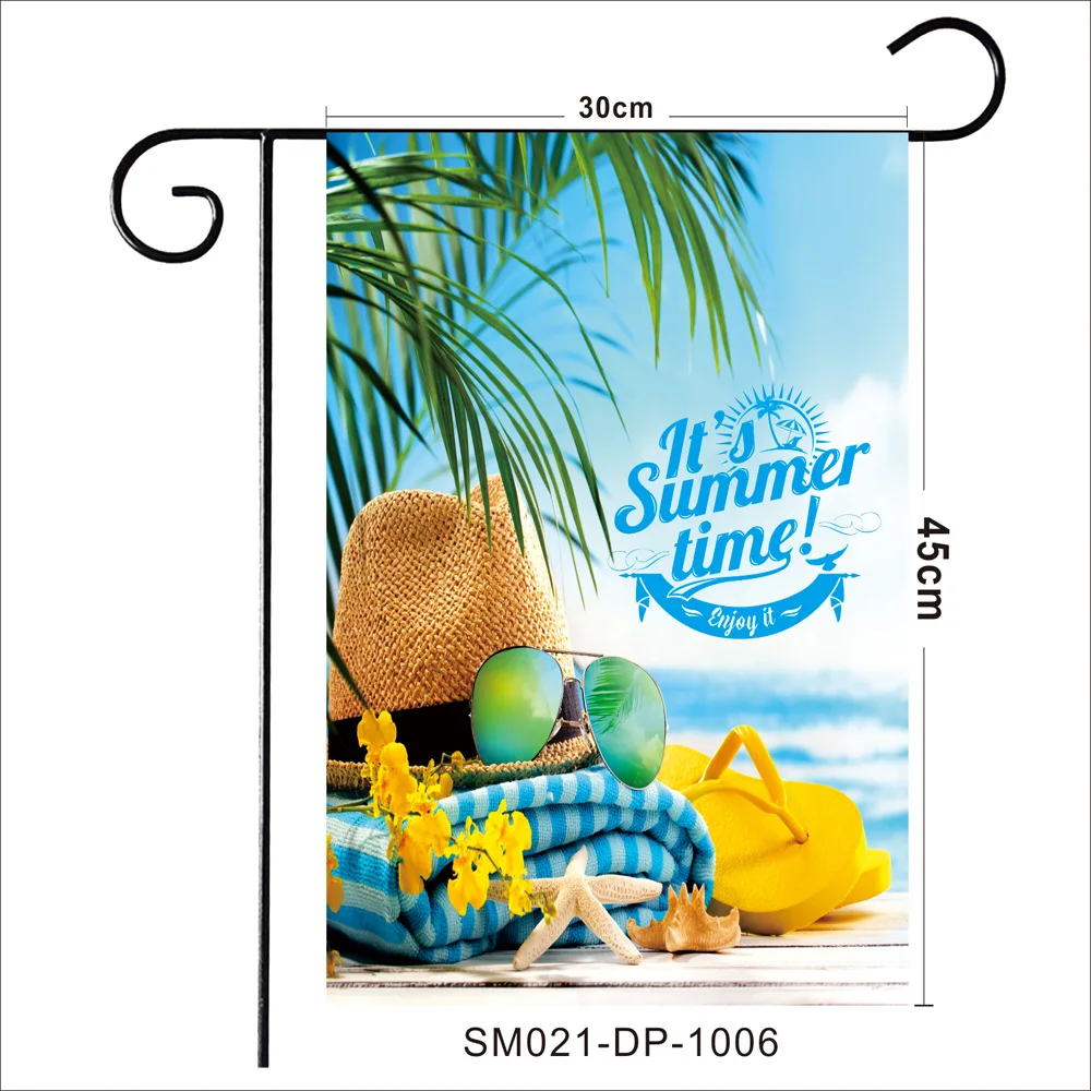 2021 New Garden Flag welcome summer flag size 30 * 45cm outdoor courtyard spring Flag Custom wholesale 
2021 New Garden Flag welcome summer flag size 30 * 45cm outdoor courtyard spring Flag Custom wholesale