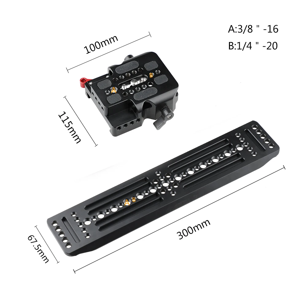 CAMVATE Shoulder Mount Rig With ARRI Bottom Dovetail Plate & ARRI Rosette Handle For Canon C100/200/300/Sony fs5 /fs7/AU-EVA1
CAMVATE Shoulder Mount Rig With ARRI Bottom Dovetail Plate & ARRI Rosette Handle For Canon C100/200/300/Sony fs5 /fs7/AU-EVA1