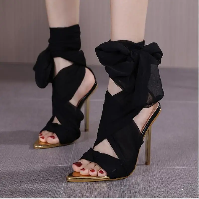 New European lace up high heel women sandals sexy women sandals shoes
New European lace up high heel women sandals sexy women sandals shoes