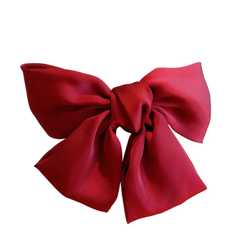 Sweet Bow barrette Hairpin For Girls Woman Satin Chiffon Elastic Hair Ring Knotted Hair Clip Fashion Headwear Hair Accessories
Sweet Bow barrette Hairpin For Girls Woman Satin Chiffon Elastic Hair Ring Knotted Hair Clip Fashion Headwear Hair Accessories