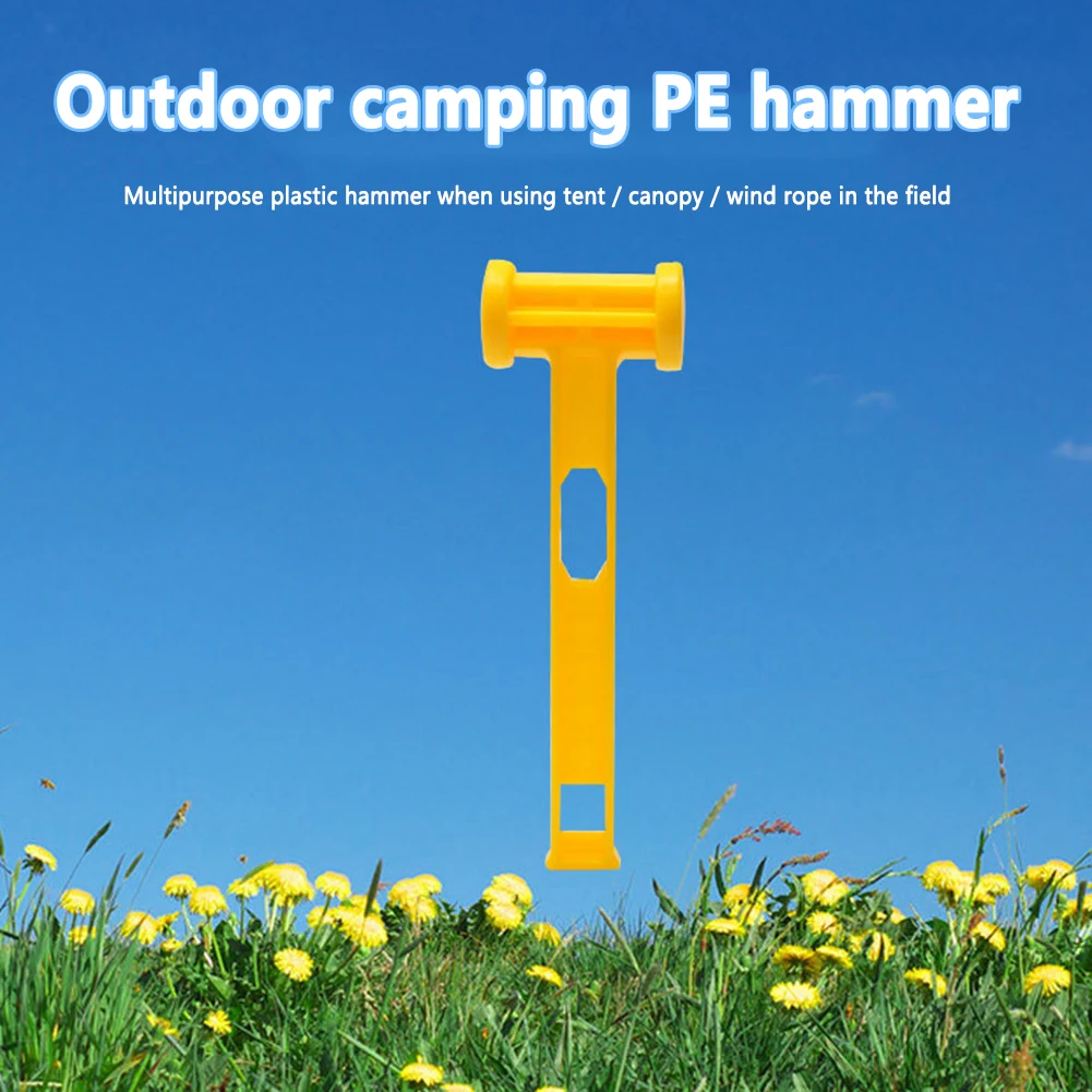 Ultralight Camping Tent Peg Hammer Professional Mountaineering Plastic Stakes Nail Puller Parts Climbing Tool
Ultralight Camping Tent Peg Hammer Professional Mountaineering Plastic Stakes Nail Puller Parts Climbing Tool