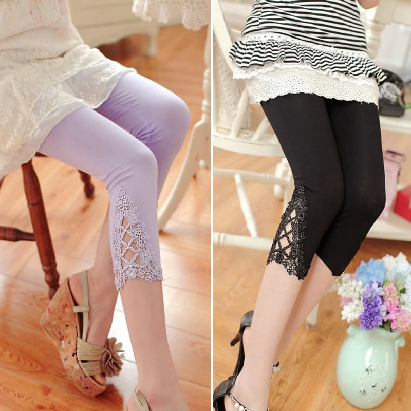 Women Summer Hollow Lace Stretch Lleggings Thin Sports Fitness Yoga Skinny Pants Openwork Lace Leggings TC21
Women Summer Hollow Lace Stretch Lleggings Thin Sports Fitness Yoga Skinny Pants Openwork Lace Leggings TC21