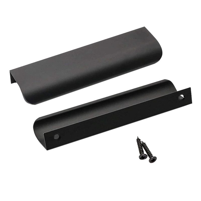 25PCS Black Aluminium Alloy Tab Pulls Kitchen Cabinet Handles 5 Inch Drawer Pulls Tab Edge Pull for Dresser Drawers
25PCS Black Aluminium Alloy Tab Pulls Kitchen Cabinet Handles 5 Inch Drawer Pulls Tab Edge Pull for Dresser Drawers