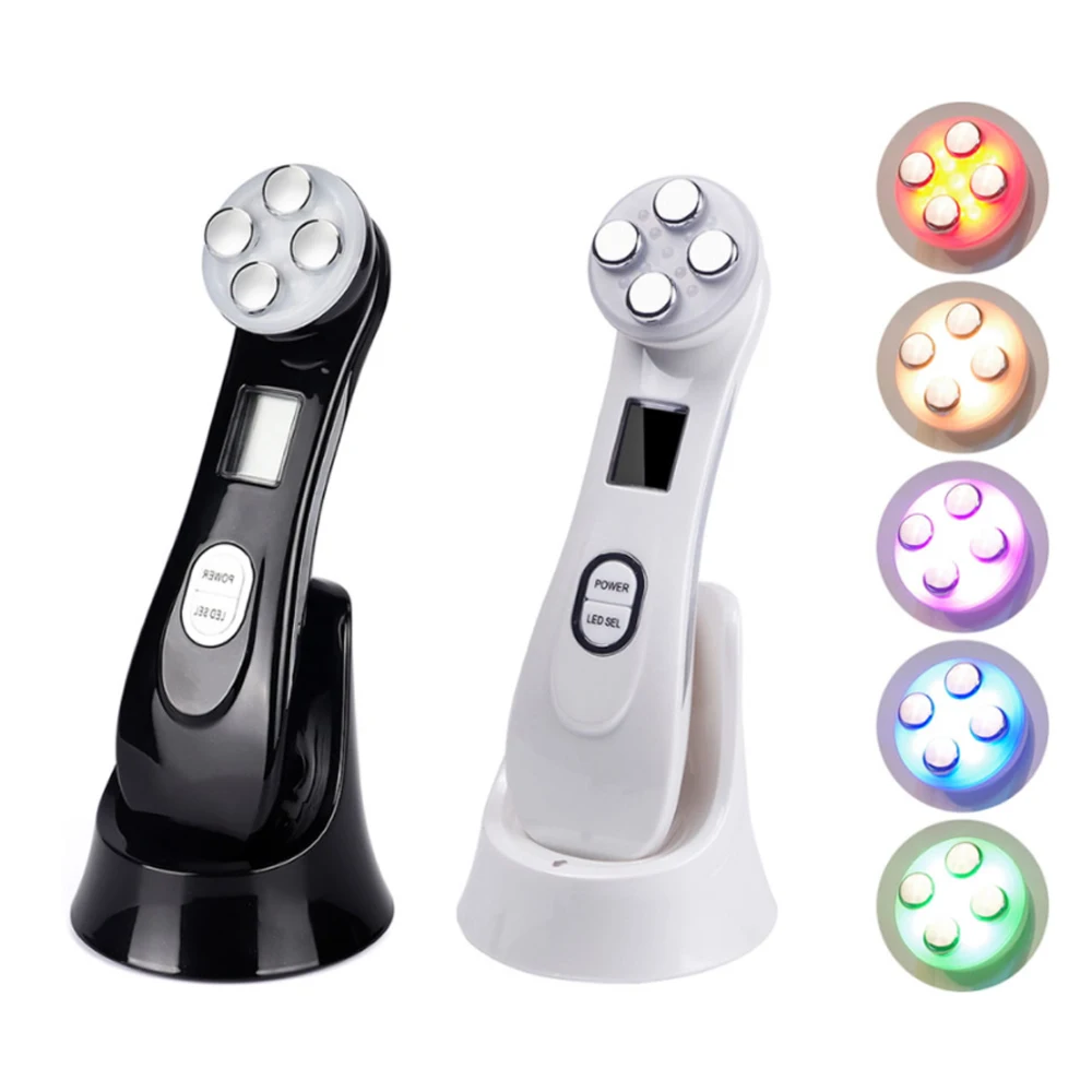 Facial Mesotherapy Electroporation RF Radio Frequency LED Photon Face Lifting Tighten Wrinkle Removal Skin Care Face Massager
Facial Mesotherapy Electroporation RF Radio Frequency LED Photon Face Lifting Tighten Wrinkle Removal Skin Care Face Massager