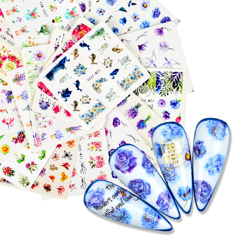 FWC 1PC Simple Flowers Nail Stickers Decal Watercolor Green Leaves Sliders Wrap DIY Manicuring Nail Watermark Tips
FWC 1PC Simple Flowers Nail Stickers Decal Watercolor Green Leaves Sliders Wrap DIY Manicuring Nail Watermark Tips