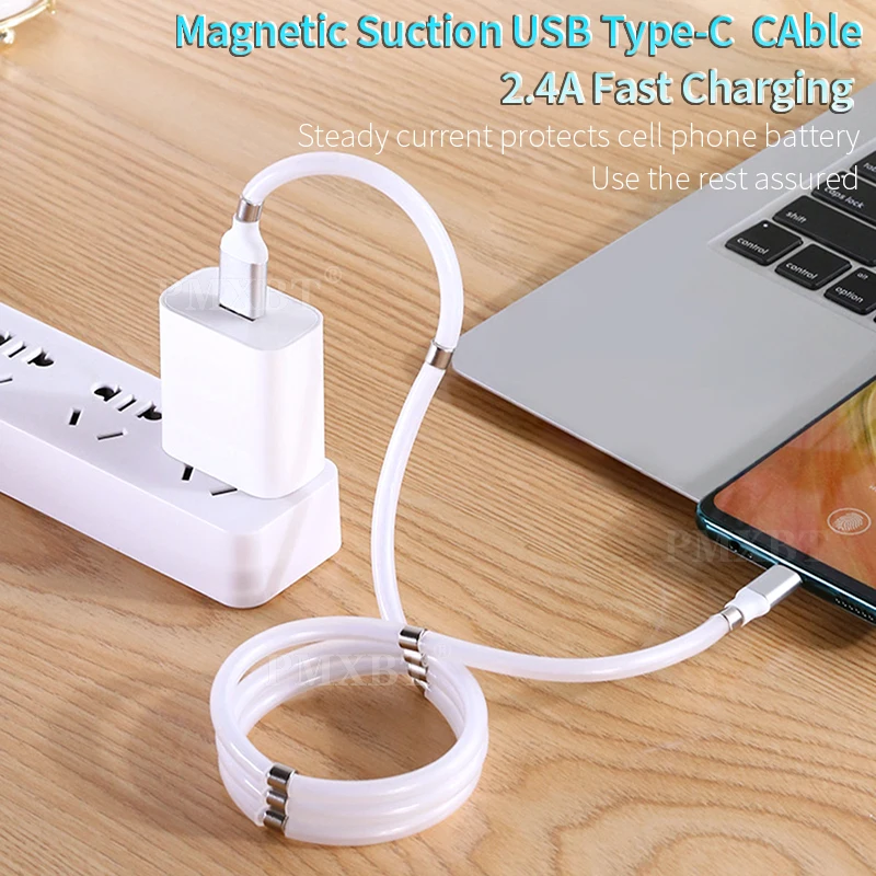 Micro USB Magnetic Storage Data Cable Magic Rope Suction Absorption For Samsung Xiaomi Huawei Android Type C USBC Charging Cable
Micro USB Magnetic Storage Data Cable Magic Rope Suction Absorption For Samsung Xiaomi Huawei Android Type C USBC Charging Cable