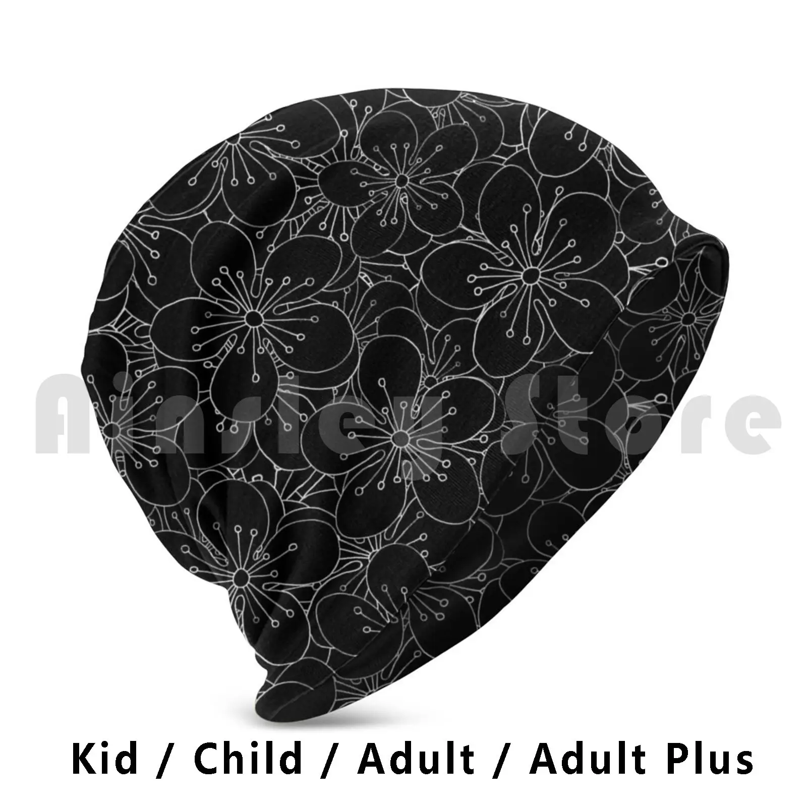 Cherry Blossom White On Black Beanies Knit Hat Hip Hop Cherry Blossom Flower Black White
Cherry Blossom White On Black Beanies Knit Hat Hip Hop Cherry Blossom Flower Black White
