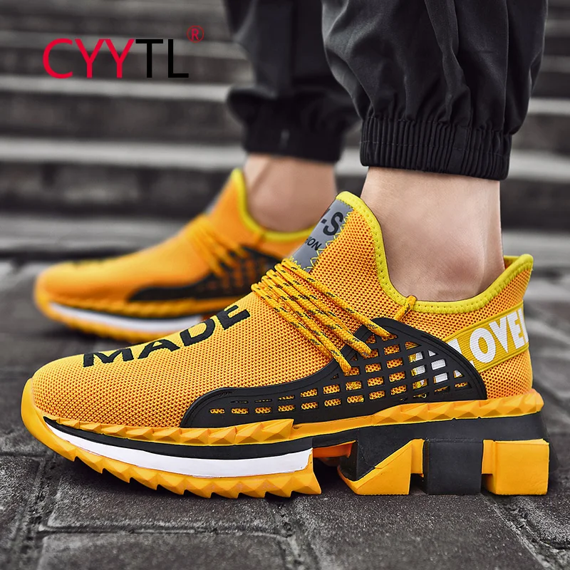 CYYTL Fashion Men Sports Shoes Breathable Mesh Sneakers Trainers Platform Slip On Casual Walking Increase Deportivas Hombre
CYYTL Fashion Men Sports Shoes Breathable Mesh Sneakers Trainers Platform Slip On Casual Walking Increase Deportivas Hombre