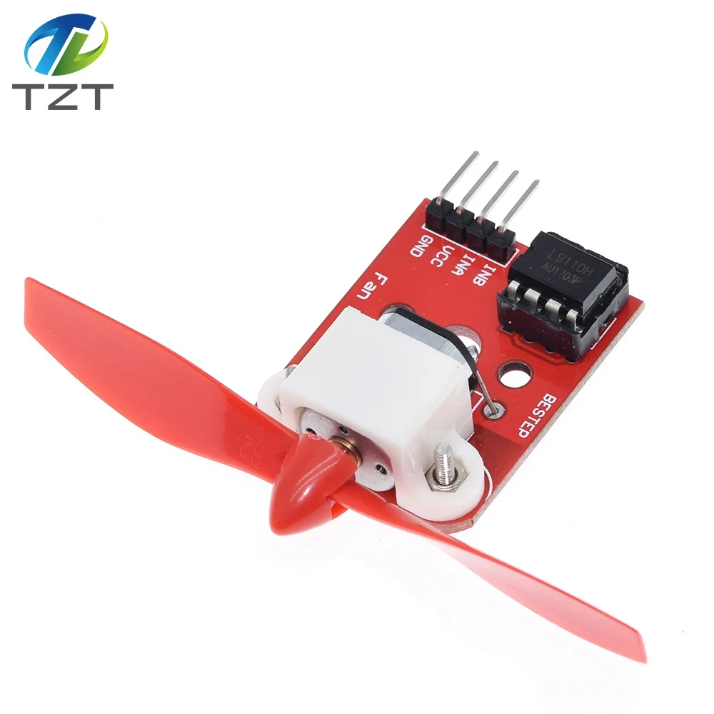 Фото Вентилятор TZT L9110 для Arduino Robot Design and Development Control Diy | Электронные компоненты и
