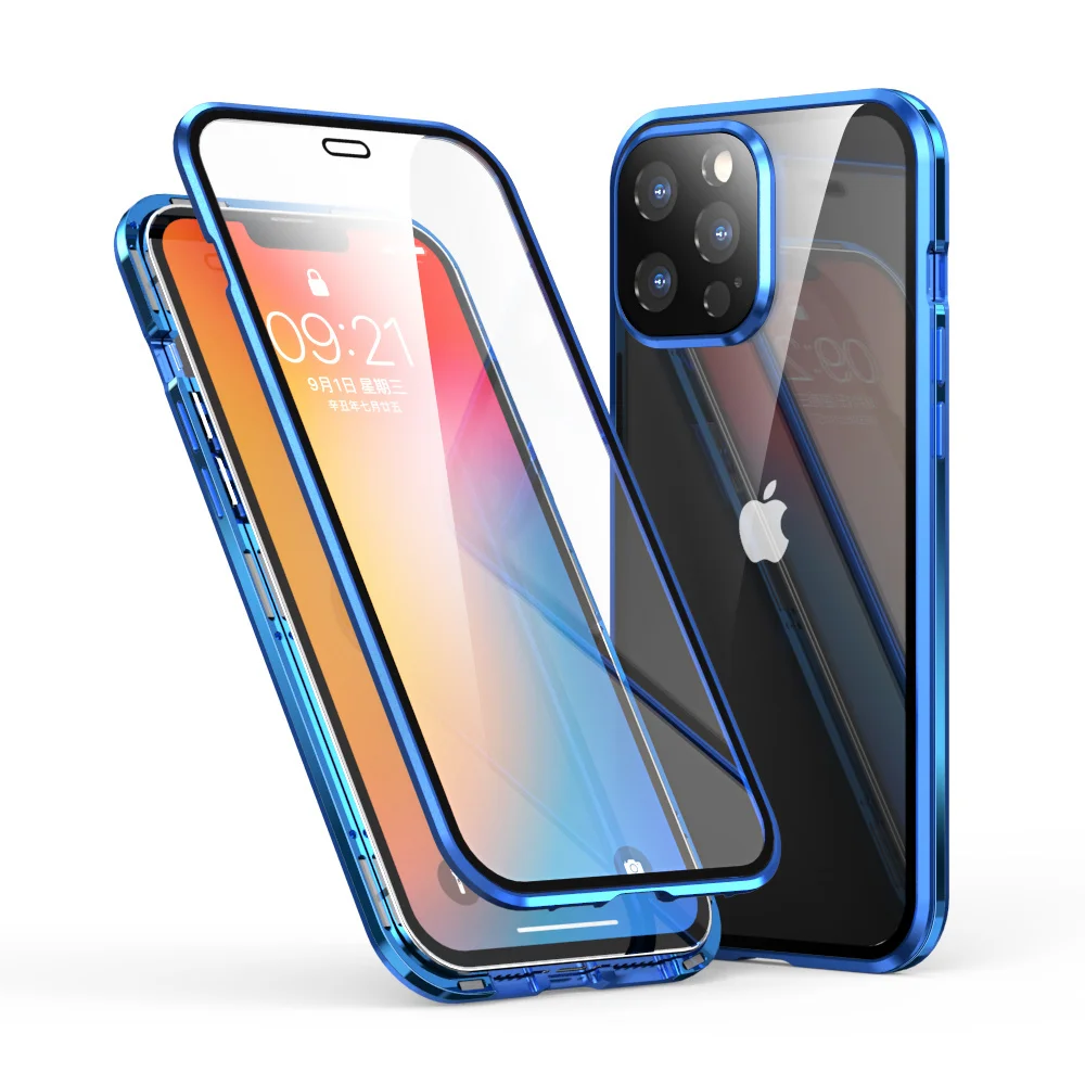 Металлический магнитный чехол с металлическим покрытием для iPhone 13 Pro Max Mini, прозрачный стеклянный ударопрочный чехол с полной защитой на 360 °...
Металлический магнитный чехол с металлическим покрытием для iPhone 13 Pro Max Mini, прозрачный стеклянный ударопрочный чехол с полной защитой на 360 °...