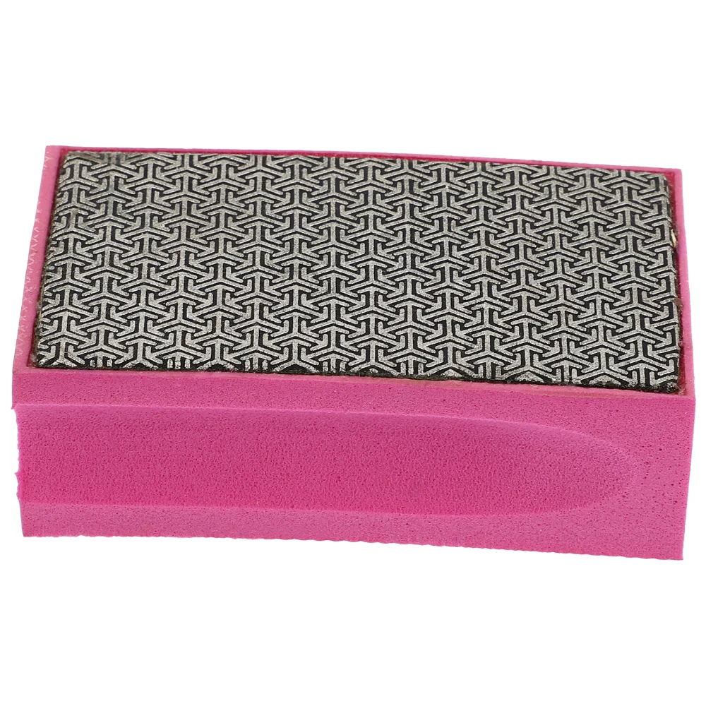 1pc Hand Polishing Pad Hand Sanding Block Practical Diamond Grinding Tool (Rosy)
1pc Hand Polishing Pad Hand Sanding Block Practical Diamond Grinding Tool (Rosy)