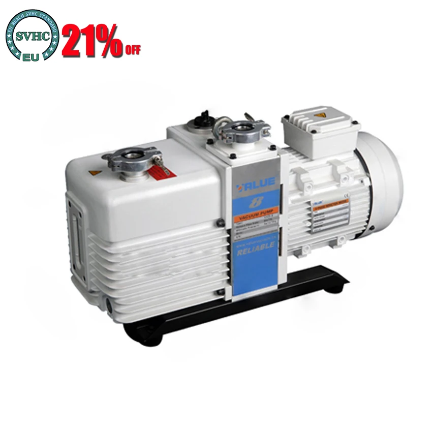 

220V/380V Single-phase/three-phase Two-stage rotary vane workshop Vacuum pump Mechanical pump Electric Suction Pump 0.4/0.37KW