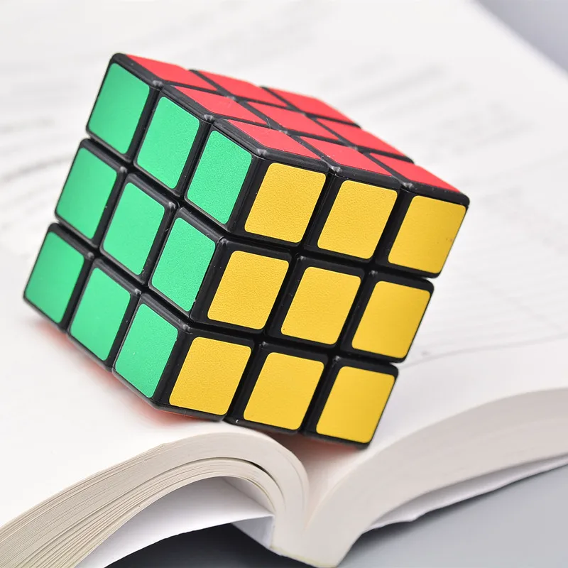 Волшебный куб 3x3x3 три слоя ультра-гладкая Скорость Куб квадратный пазл игрушки