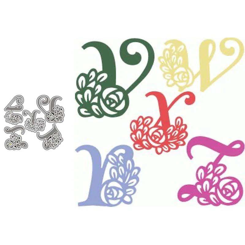 Metal Cutting Dies Letter V W X Y Z Stencil for DIY Scrapbooking Album Embossing Paper Cards Deco Crafts Die Cuts
Metal Cutting Dies Letter V W X Y Z Stencil for DIY Scrapbooking Album Embossing Paper Cards Deco Crafts Die Cuts