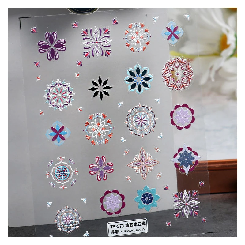 5D Embossed Classical Totem Nail Sticker Bohemian Nail Art Decoration Applique DIY Nail Slider
5D Embossed Classical Totem Nail Sticker Bohemian Nail Art Decoration Applique DIY Nail Slider