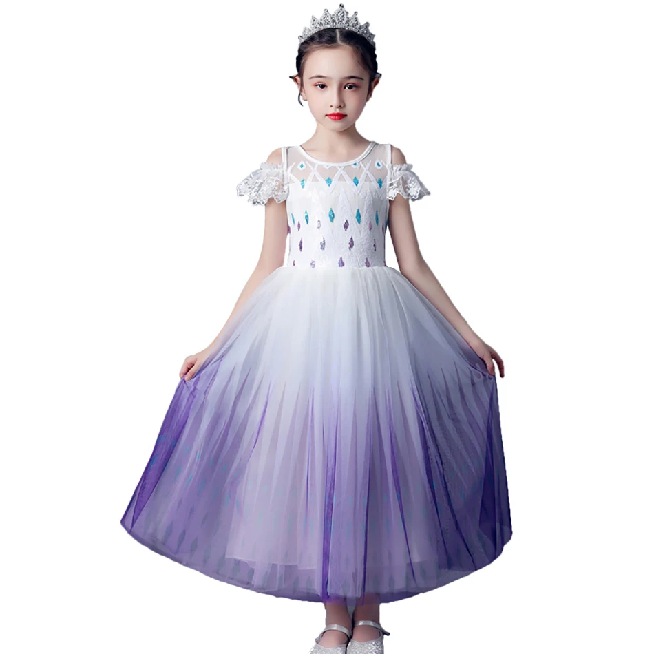 Anna Girls Princess Dress up Clothes Cosplay Frock Anna Elsa 2 Costume with Cloak Kids Snow Queen Party Gown Spring Fancy Dress
Anna Girls Princess Dress up Clothes Cosplay Frock Anna Elsa 2 Costume with Cloak Kids Snow Queen Party Gown Spring Fancy Dress