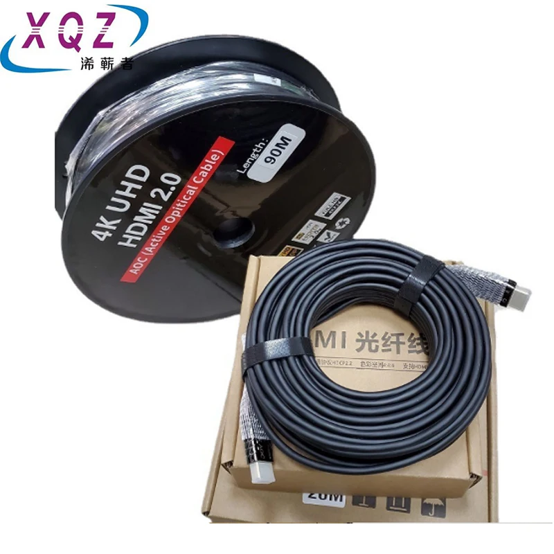 Совместимый с HDMI оптоволоконный кабель 4K 60 Гц HDMI-совместимый 2,0 в 18 Гбит/с HDR для подключения проектора/компьютера высокой четкости
Совместимый с HDMI оптоволоконный кабель 4K 60 Гц HDMI-совместимый 2,0 в 18 Гбит/с HDR для подключения проектора/компьютера высокой четкости
