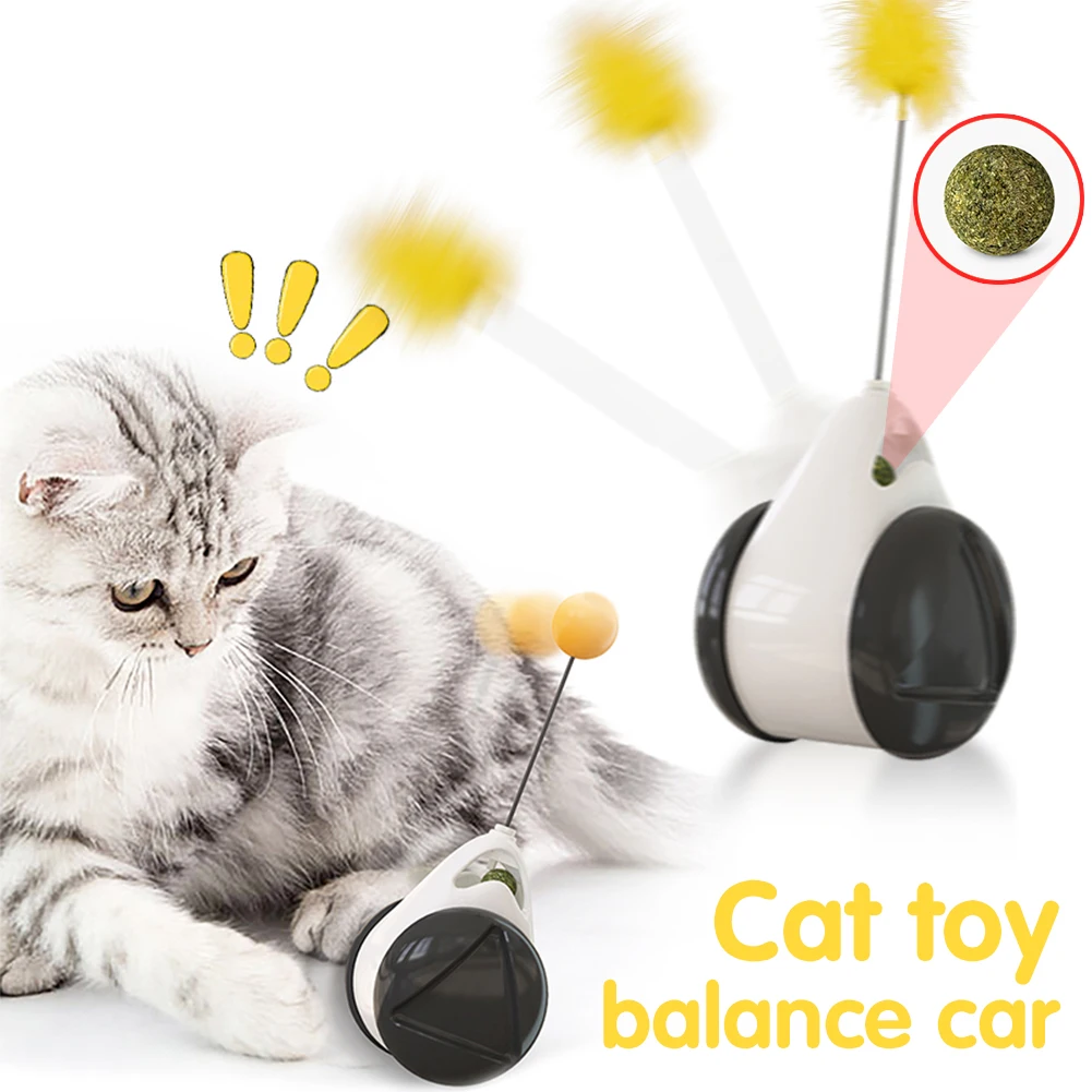 Tumbler Swing Toys For Cat Interactive Balance Car Cat Chasing Toys With Catnip Ball Tumbler Balance Car Funny Pet Cat Toys
Tumbler Swing Toys For Cat Interactive Balance Car Cat Chasing Toys With Catnip Ball Tumbler Balance Car Funny Pet Cat Toys