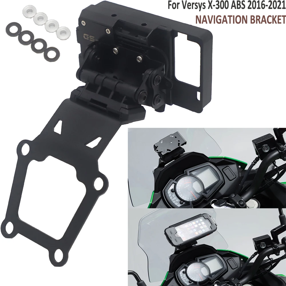 NEW Versys X300 Navigation Frame Motorcycle Accessories Modified Navigation Bracket Fit For KAWASAKI VERSYS X300 X-300 2021-2016
NEW Versys X300 Navigation Frame Motorcycle Accessories Modified Navigation Bracket Fit For KAWASAKI VERSYS X300 X-300 2021-2016