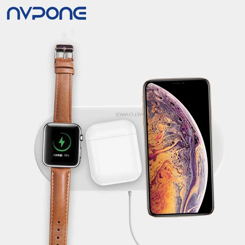 Беспроводная зарядная док-станция для IPhone 11 pro X XS XR Samsung S9 S20 Беспроводная зарядная площадка для Airpods Apple Watch1 2 3 4
Беспроводная зарядная док-станция для IPhone 11 pro X XS XR Samsung S9 S20 Беспроводная зарядная площадка для Airpods Apple Watch1 2 3 4