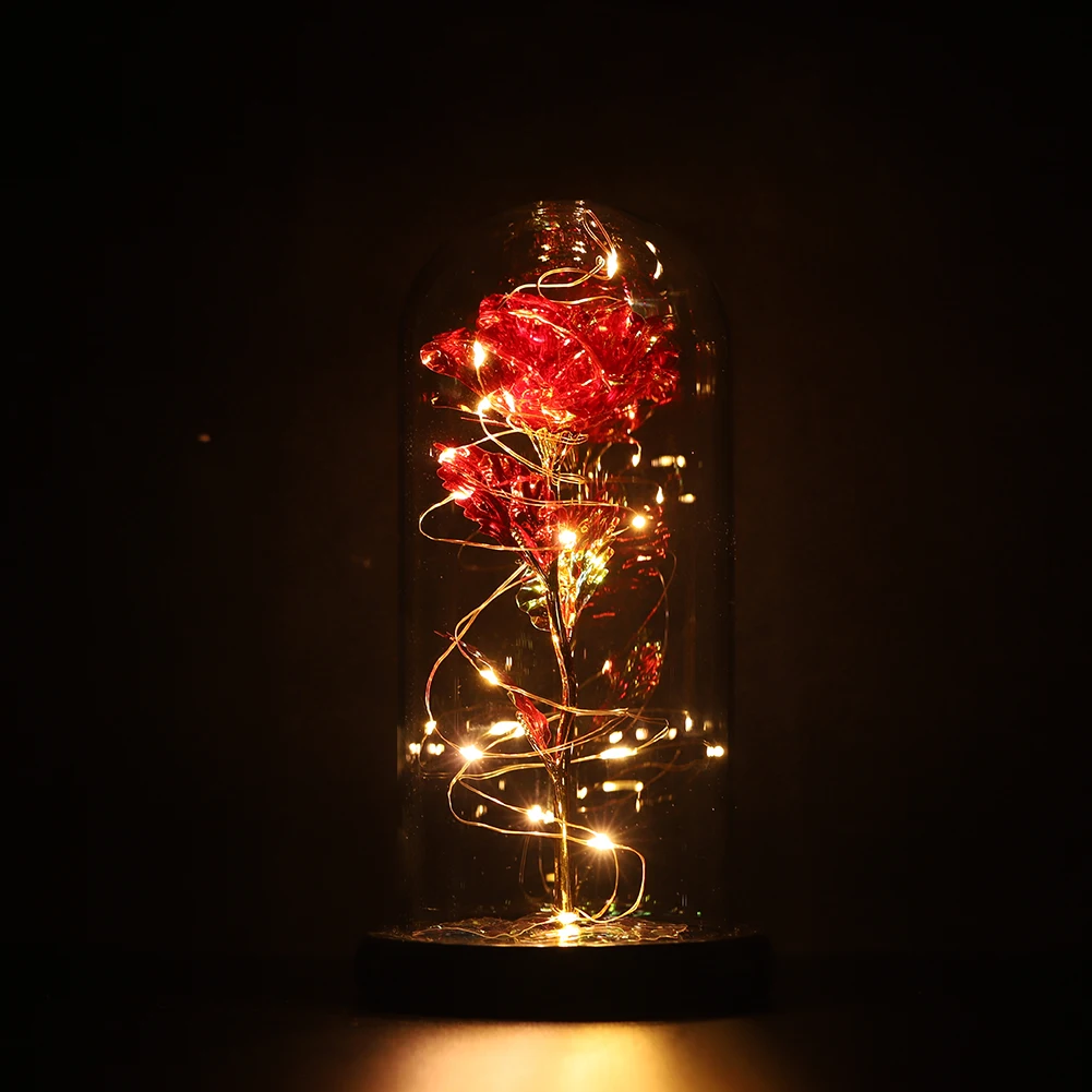LED Eternal Rose Flower Fairy String Light with Glass for Girlfriend Wife Women Gift Home Bedroom Decor Supplies
LED Eternal Rose Flower Fairy String Light with Glass for Girlfriend Wife Women Gift Home Bedroom Decor Supplies