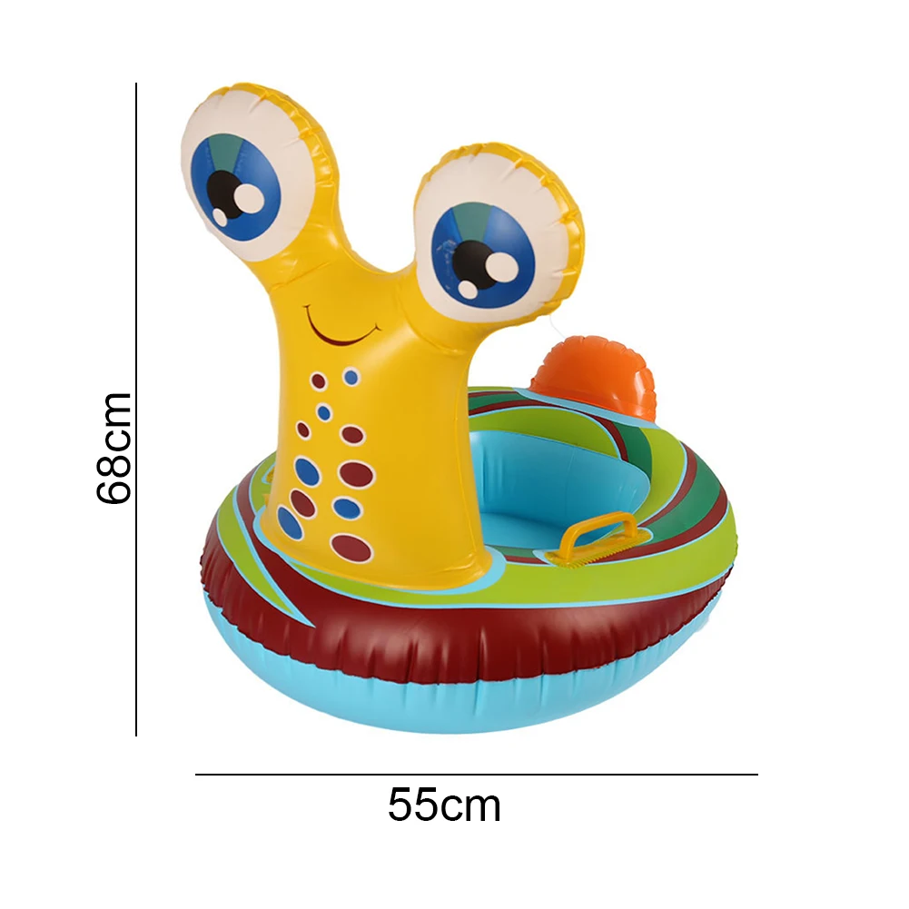 Cartoon Snail Swimming Ring Cute Smooth Safety Children Seat Circle Float Rings Infant Bath Toys for Summer Water Game Fun Toys
Cartoon Snail Swimming Ring Cute Smooth Safety Children Seat Circle Float Rings Infant Bath Toys for Summer Water Game Fun Toys
