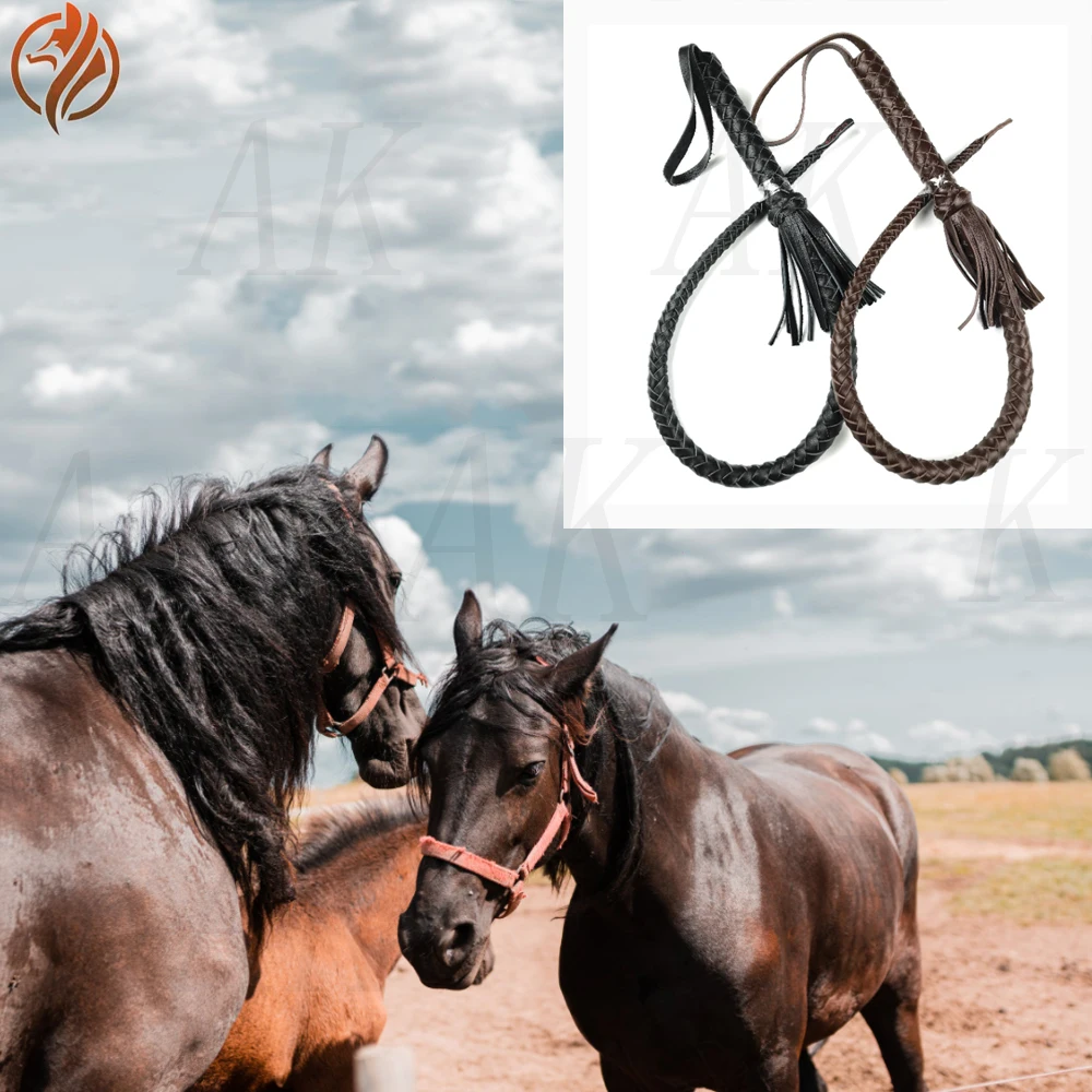 Horse Equipment Caballos Whip Horse Racing Game Riding Whips for Horse Racing Genuine Leather Equestrian Horse Whip Riding Crop
Horse Equipment Caballos Whip Horse Racing Game Riding Whips for Horse Racing Genuine Leather Equestrian Horse Whip Riding Crop