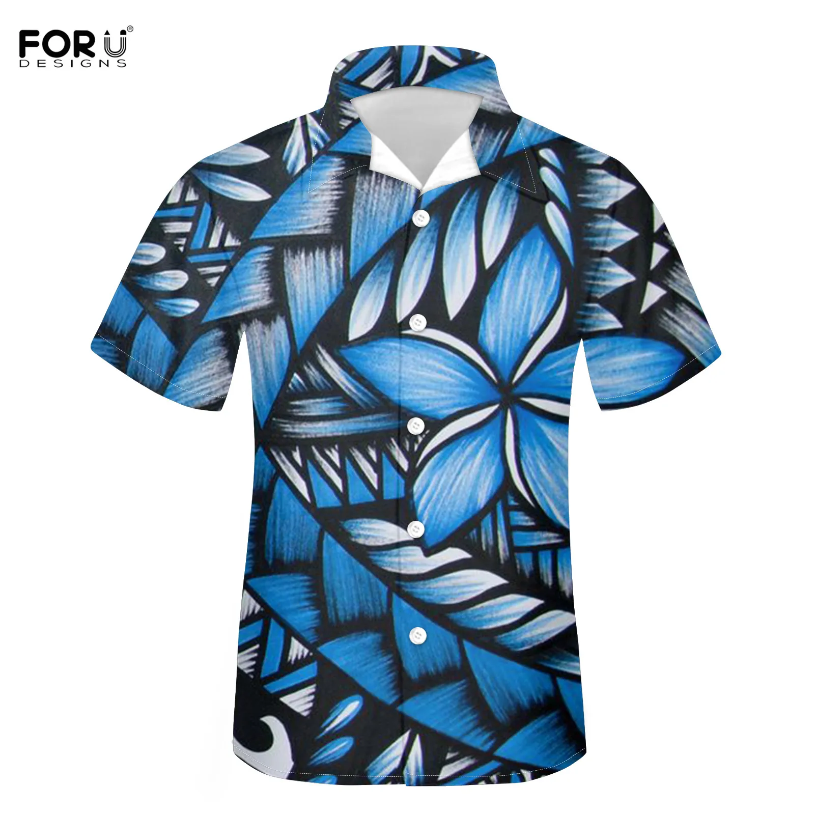 FORUDESIGNS African Floral Polynesian Plumeria Flower Sytle Men Short Sleeve Summer Button Shirt Male Design Tops Blouse
FORUDESIGNS African Floral Polynesian Plumeria Flower Sytle Men Short Sleeve Summer Button Shirt Male Design Tops Blouse